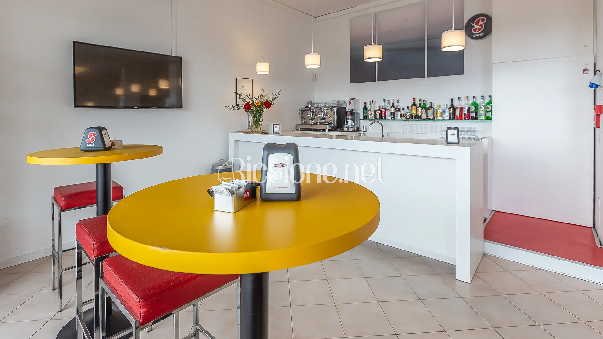Bar area