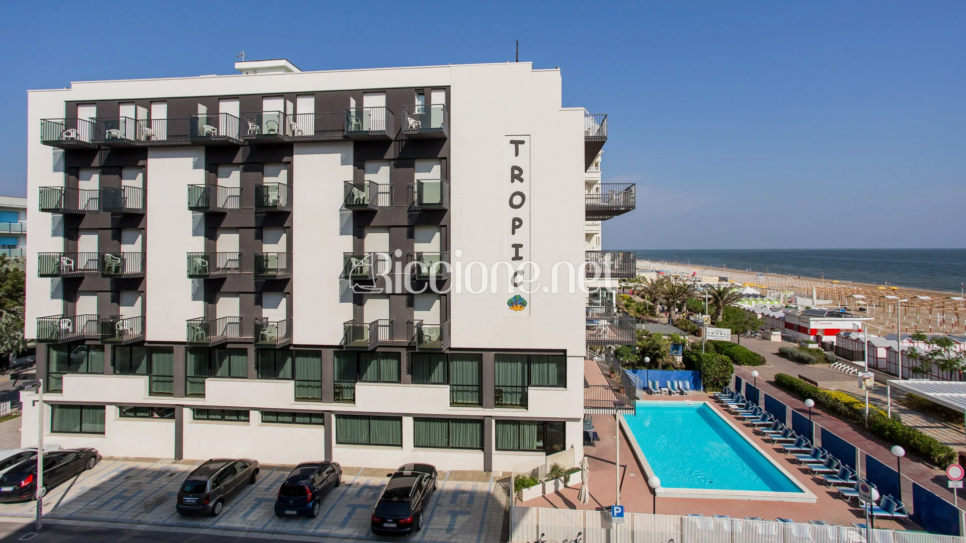 Hotel direkt am Meer