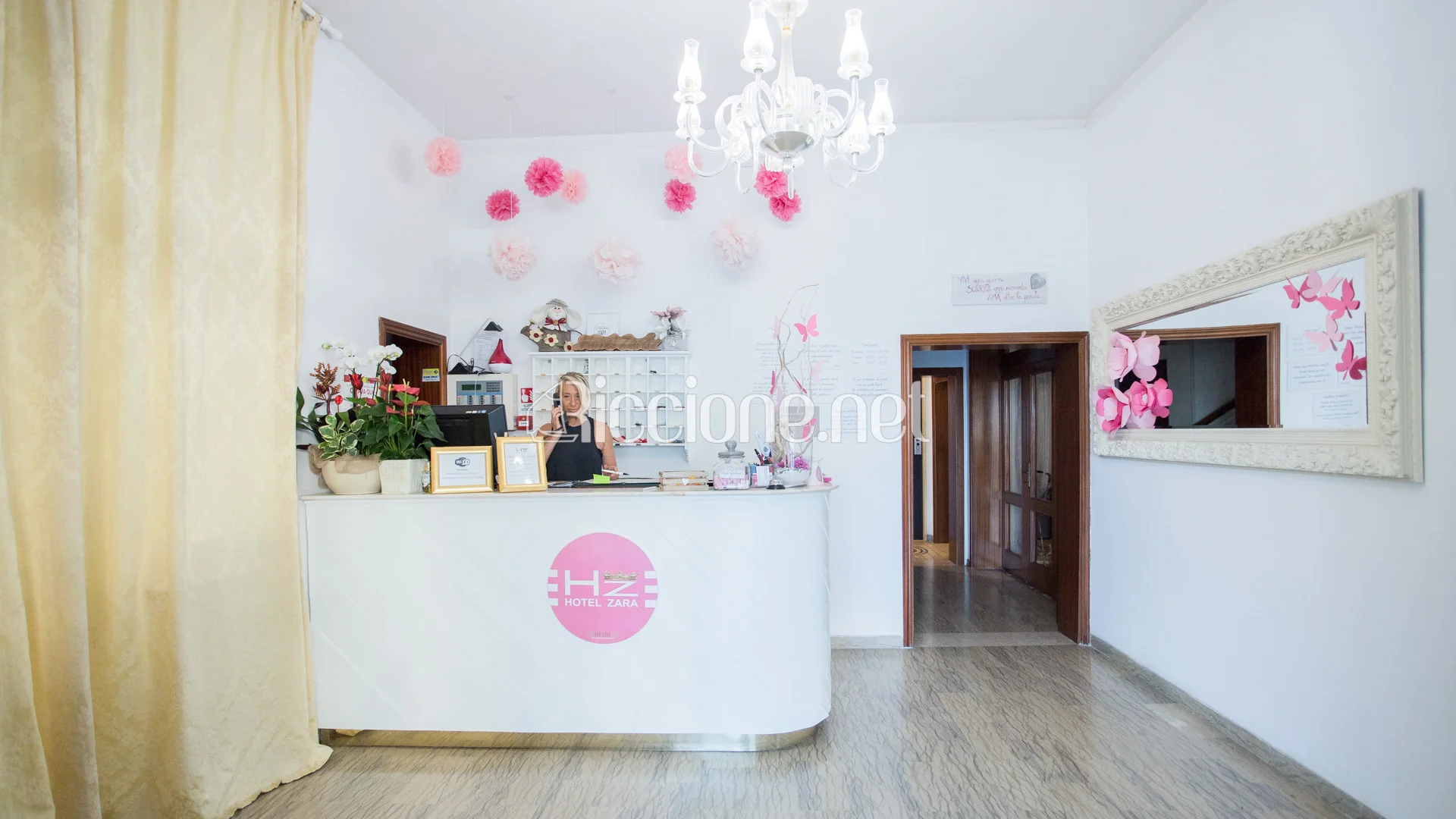 Reception area