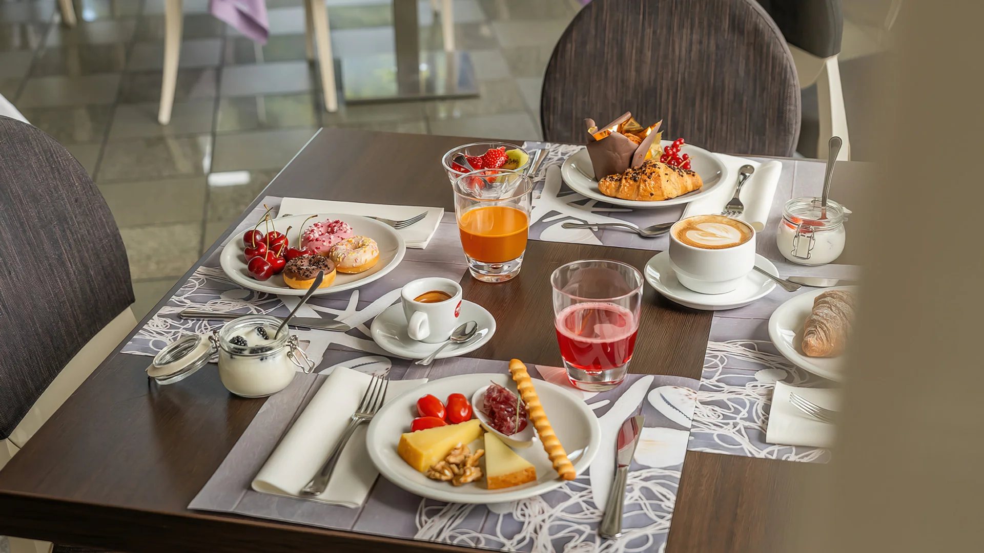 Colazione dolce e salata